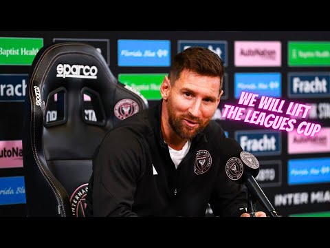 Lionel Messi's First Inter Miami Press Conference