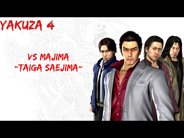 Yakuza 4: vs Majima [Taiga Saejima]