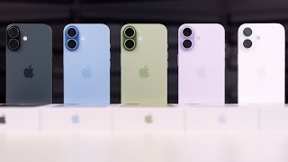 iPhone 17 Unboxing: All Colors Compared! (Sage, Mist Blue, Lavender, Black, White)