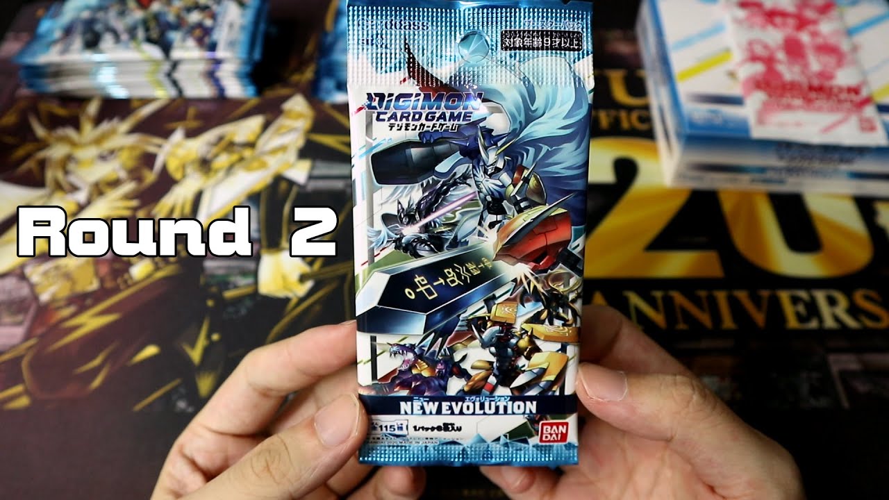 DIGIMON CARD GAME Opening Another Box of New Evolution COME TO ME METALGREYMON VIRUS