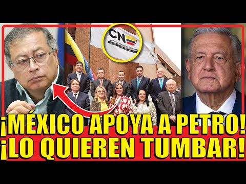 ⚠️ESTO DIJO AMLO DE LOS COLOMBIANOS!🚨 CRISIS EN COLOMBIA! QUIEREN TUMBAR A GUSTAVO PETRO!