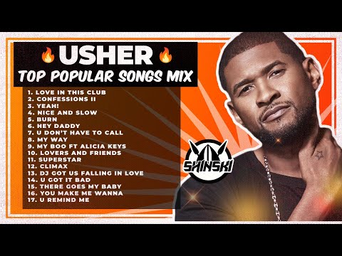 Best of Usher Video Mix - DJ Shinski (Love in Club, Nice & Slow, Yeah, U Dont Have To Call, My Boo)