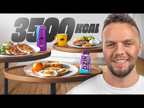 DZIEŃ JEDZENIA SAKERA 3500 KCAL! (+ TRENING)