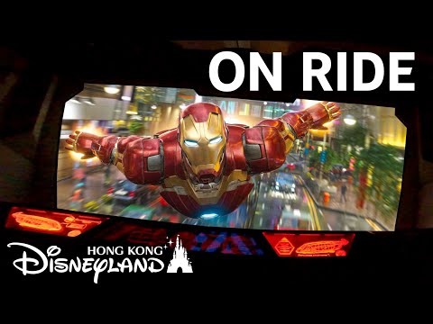 [4K POV] Iron Man Experience - On Ride - Hong Kong Disneyland