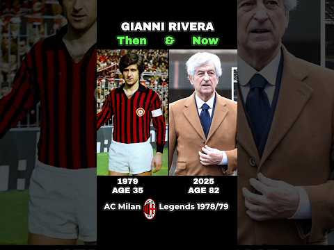 AC MILAN Legends 1978/1979 | EVOLUTION 1979 to 2025. #football #acmilanfootball #acmilan #seriea