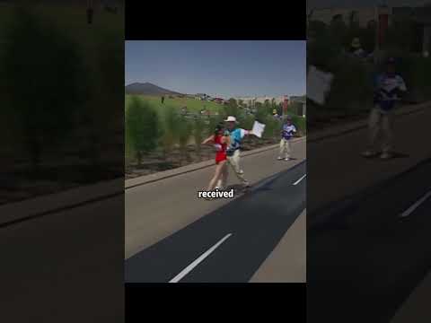 This clever athlete won the game using a single tactic.