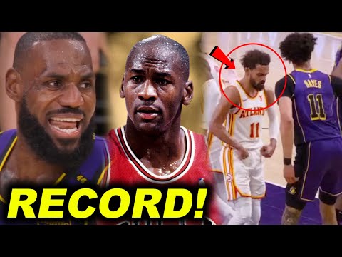 Binura na ni Lebron James ang Record ni Jordan! | MAMAW si LBJ, nauna ang yabang ni Trae Young!