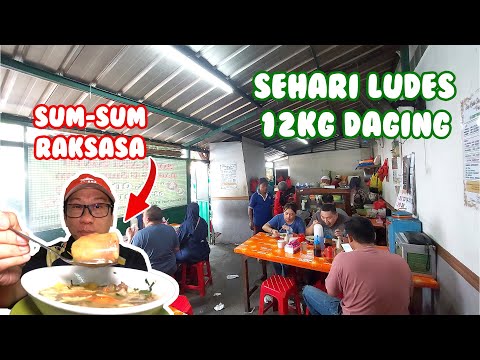 KULINER SOP KAKI SAPI DENGAN SUM-SUM RAKSASA & KEDAI INI SUDAH GENERASI KE-2 !!