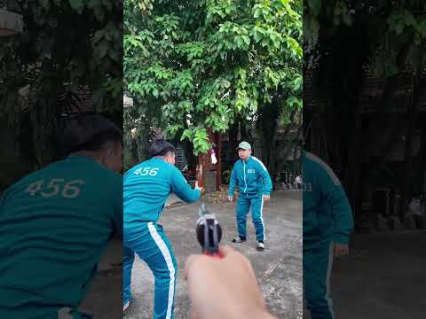 Squid Game Sepak Takraw #vuivefood #funny