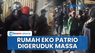 Massa Geruduk Rumah Anggota DPR Eko Patrio, Hanya Beberapa Jam seusai Kediaman Ahmad Sahroni Dijarah