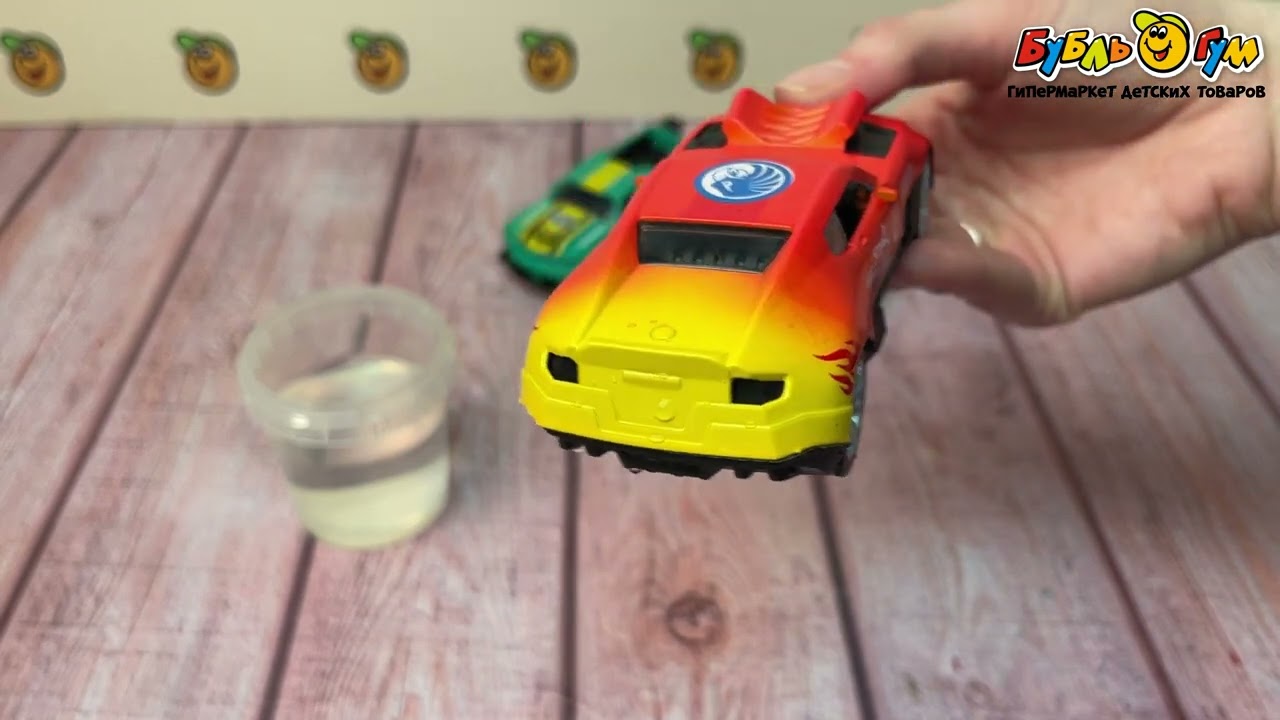 Машинка Lanson Toys Color Transform 12см в ассортименте с 3лет - видео