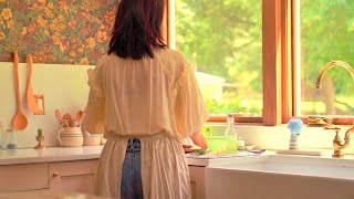 お花やハーブを無限に増やそう🌿エルダーフラワーのケーキ/塩メロンジェラート