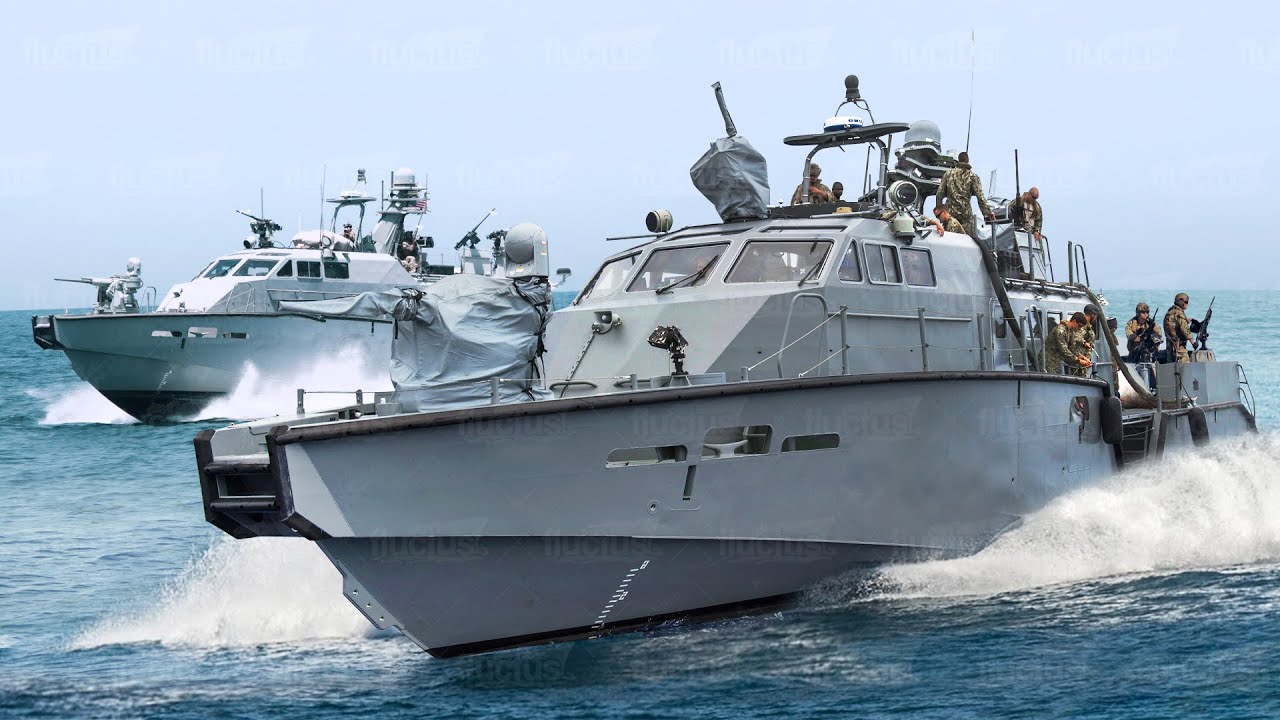 Inside US Navy Most Advanced Patrol Boat Patrolling Water at High Speed