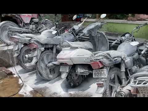 Today my bike modify shop opened all bike modify bike and normal bike full sempu compressor woshing