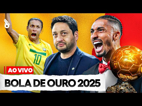 🔴 AO VIVO: SAIBA TUDO SOBRE A BOLA DE OURO 2025: QUEM SERÁ O NOME DA TEMPORADA?