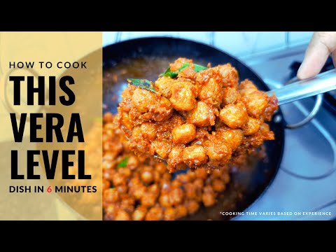 வெறும் 6 நிமிடத்தில் அற்புதத்தை சுவைக்க முடியும் | Soya Chunks Sukka | Soya Chukka Varuval in Tamil