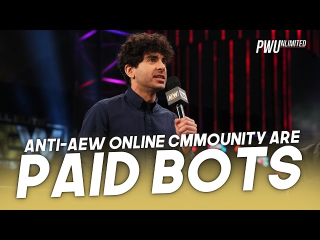 Tony Khan Claims Much Of The Anti-AEW Online Community Are Paid Bots