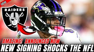 🎊😱RAIDERS CONFIRM! THE NEWS EVERYONE WAS WAITING FOR! THE RAIDERS JUST SHOCKED THE NFL…