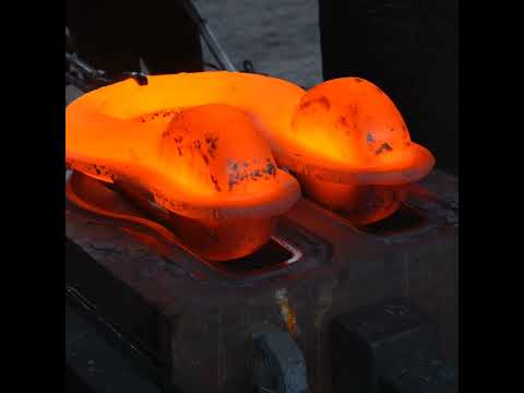 Massive Bow Shackle Forging Process Heavy Buty Ringing Factory