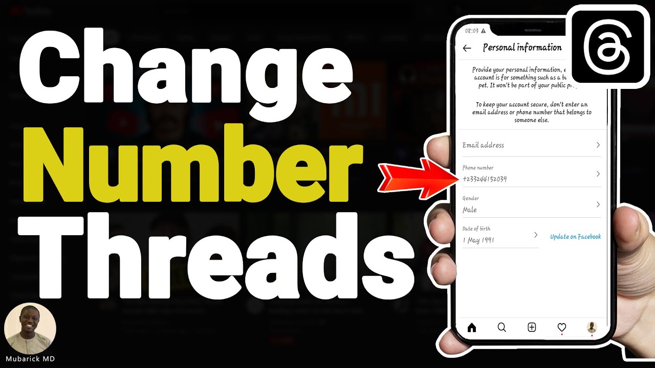 How To Change Number On Threads  2026