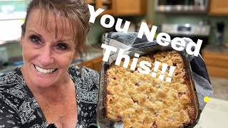 The Very Best Rhubarb Cheesecake Bars