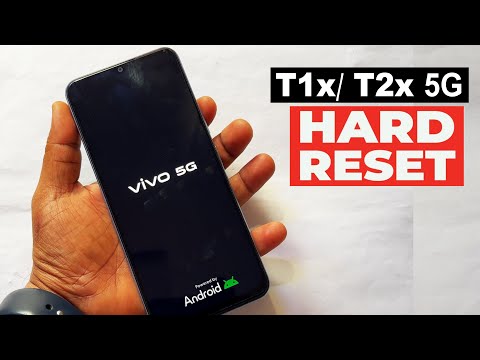 Vivo T1x/ T2x 5G : Hard Reset | Unlock Pattern Pin Password | Factory Reset