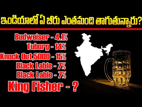 ఇండియాలో టాప్ బేర్స్ ఇవే Indias No1 Beer | List Of 10 Best Beer Brands In India | Sri Media News