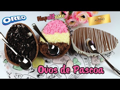 Ovos de Páscoa | Como Fazer Ovos de Páscoa de Colher | Cakepedia