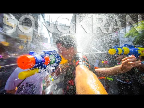 SONGKRAN FESTIVAL in THAILAND - World's BIGGEST Water Fight