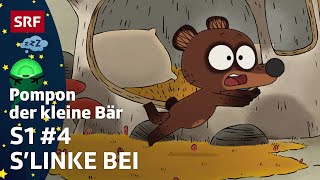 Guetnachtgschichtli: Pompon der kleine Bär S1 – S’linke Bei | Kindervideos | SRF Kids