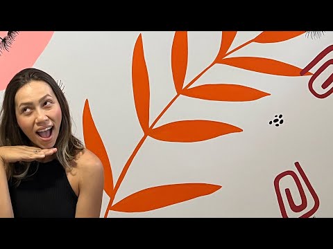 Tutorial de arte: Aprenda a pintar paredes com tinta, pincel e canetas…