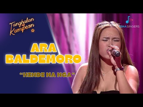 Ara Baldemoro's UNFORGETTABLE MISTAKE?! | Tanghalan Ng Kampeon 3