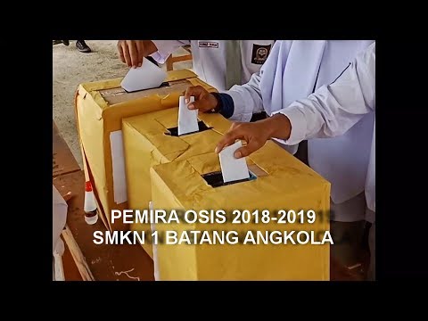 PEMILIHAN RAYA - SMK NEGERI 1 BATANG ANGKOLA 2018