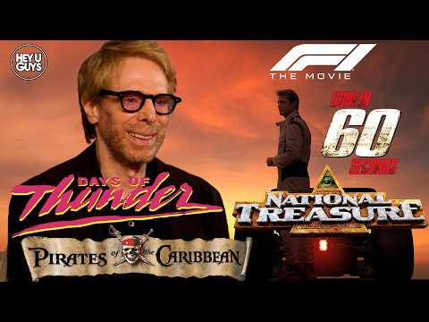 F1 Movie Producer teases Days of Thunder 2, National Treasure 3 + More  Pirates of the Caribbean #F1