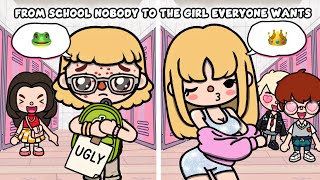 From School Nobody to the Girl Everyone Wants 💋🔥 | Toca Boca Story
