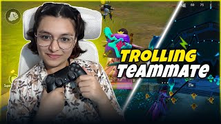 Trolling Teammate | BGMI 4.0 Stream Highlights | Lady Predator