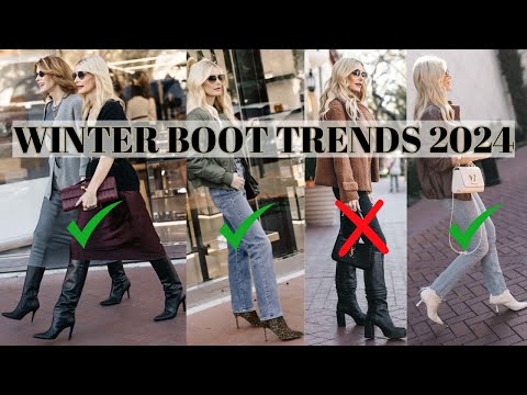 2024 Winter Boot Fashion Trends: What's Hot And What's Not For Women Over 40