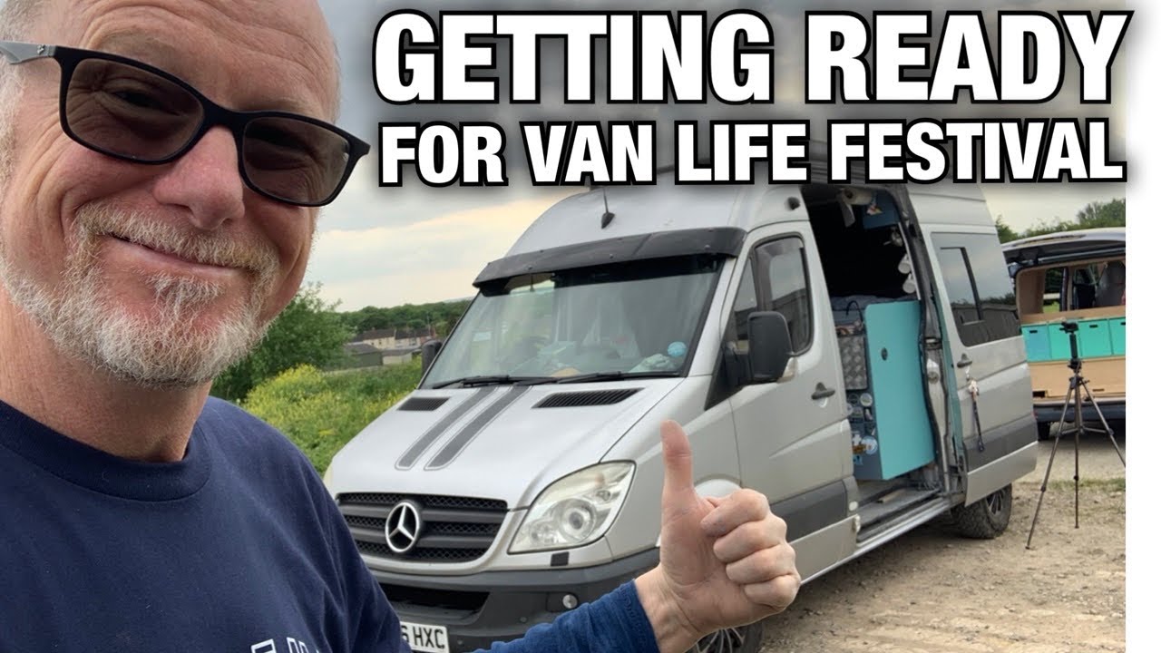 Getting My Camper Van Home Ready for the Van Life festival