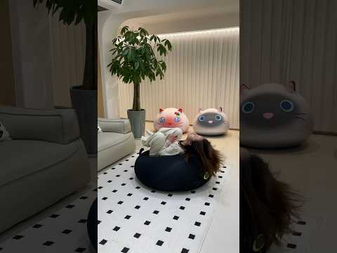 Cozy Cuteness: Embrace Comfort with Our Kawaii Bean Bag! #viral #youtubeshorts