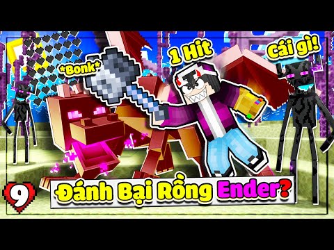 Mình đã Đánh Bại RỒNG ENDER chỉ bằng 1 CHÙY trong Minecraft Sinh Tồn 1.21 ??