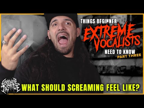Things Beginner Extreme Vocalists Need To Know Part 3