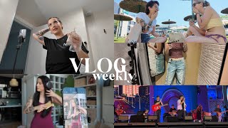 VLOG | acompáñame de shopping, nos vamos de festival, me tiño el pelo y mas 🛍🥘🎤