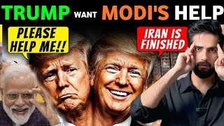 TRUMP WANT MODI’S HELP? IRAN ISRAEL USA LATEST NEWS, IRAN LAUNCHES DANCING MISSILE ON ISRAEL REAL TV