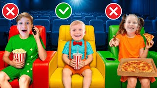 Rules for Kids at the Cinema and in Everyday Life