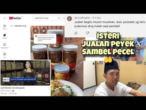 JUALAN PEYEK YANG PENTING BERUSAHA DAN DOA | salembrot bajidot