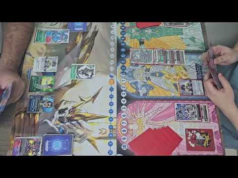 Justimon vs Wormmon - Digimon Card Game Round 1