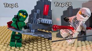 24 Deadly LEGO Traps vs Ninjas