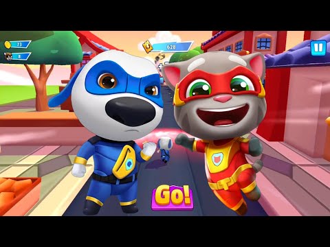 Talking Tom Hero Dash Android Gameplay - Part 2 - Discover Random Characters - Tom Hank