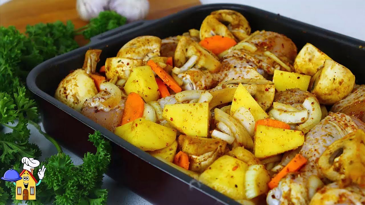 Когда хочу вкусный УЖИН, но лень стоять у плиты, я делаю Это БЛЮДО!