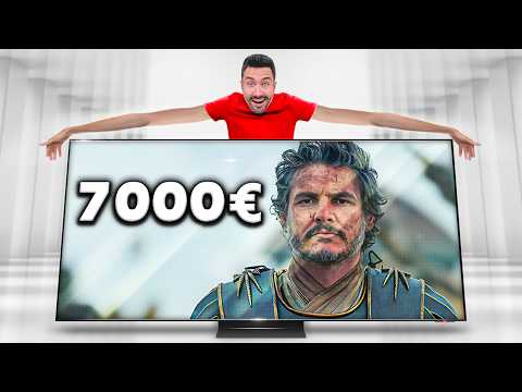 J'ai reçu ma nouvelle TV 8K Géante à 7 000€ !